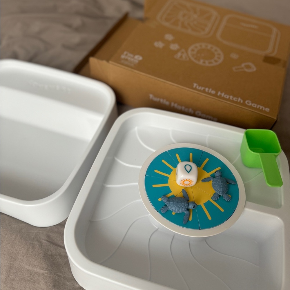 LOVEVERY Turtle Hatch Game - Green and White